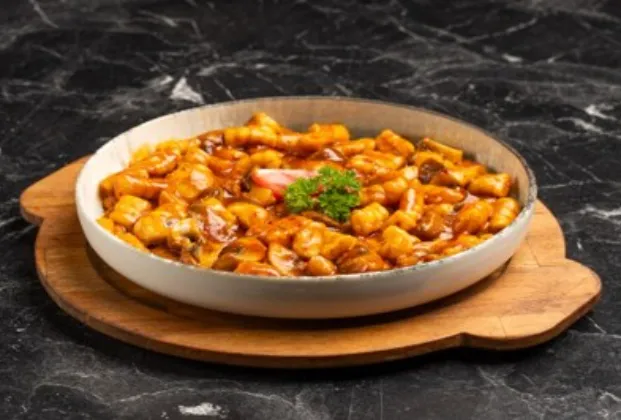 Five-mushroom gnocchi