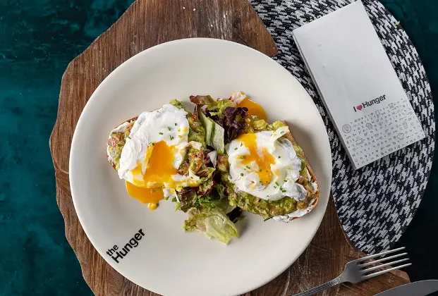 Avocado poached egg