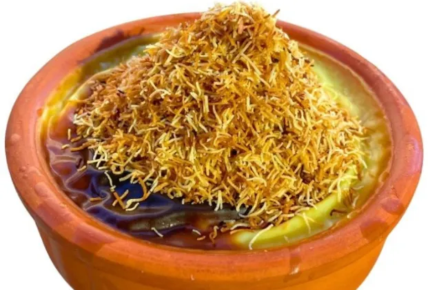 Crispy Kadayif Rice Pudding