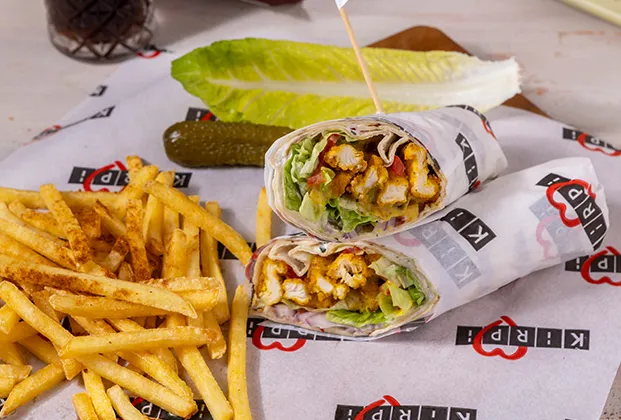 Cajun Chicken Wrap