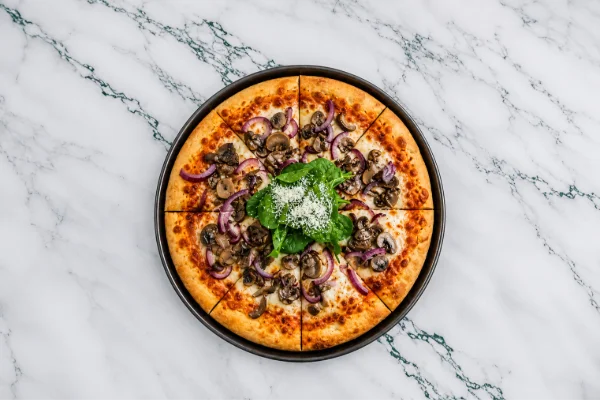 Mushroom pizza