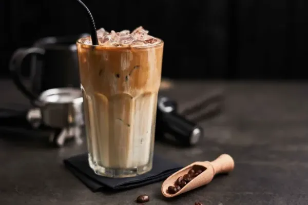 Lotus iced Nescafe