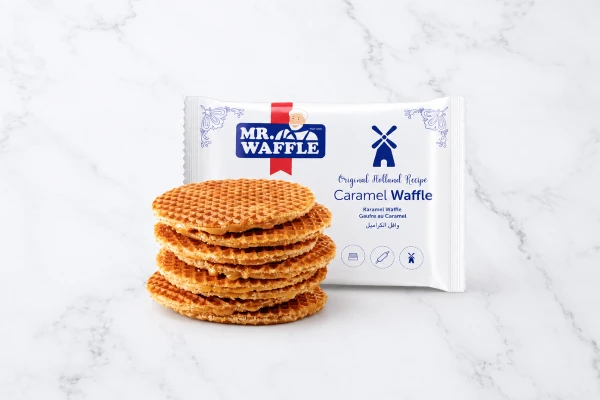 Caramel waffle