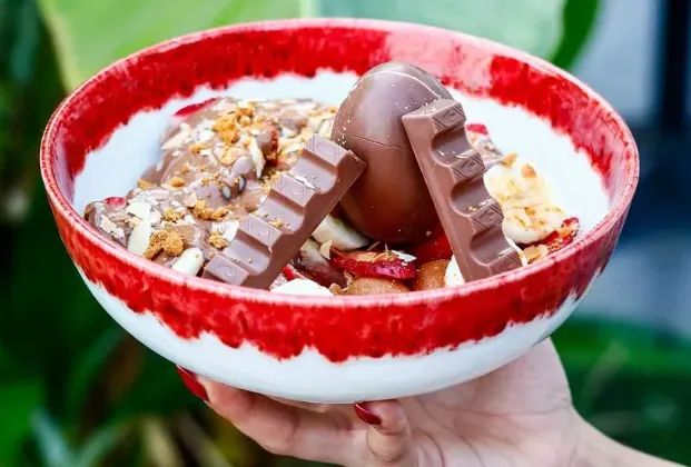 Kinder Bubble Waffle
