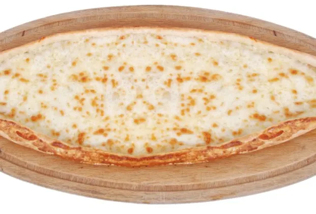 With kaşar cheese pide