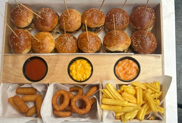 12-piece Mini Burger Combo