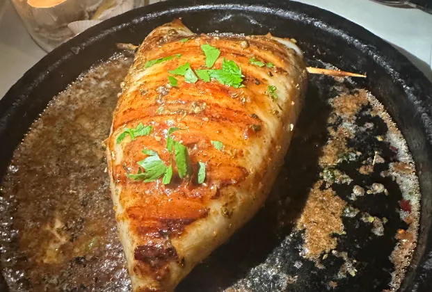 Stuffed calamari