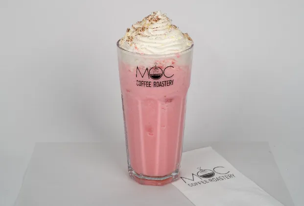 Strawberry cream milkshake