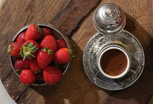 Strawberry Turkish Coffee