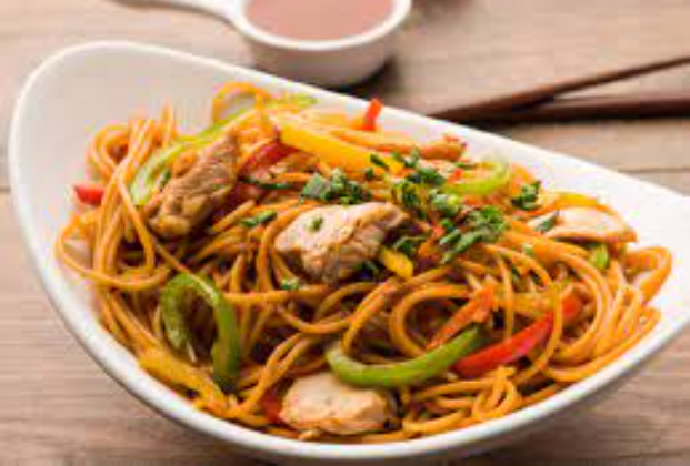 Chicken noodles