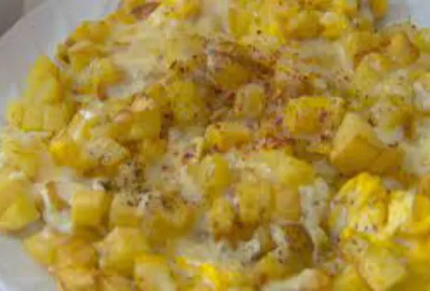 Eggs with potatoes