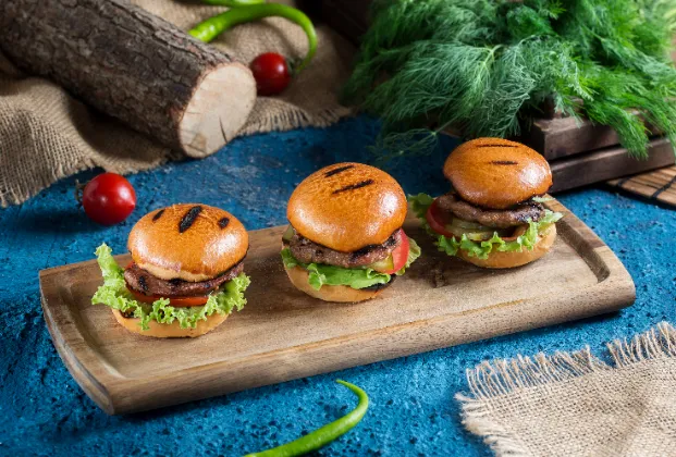 Triple Mini Burger