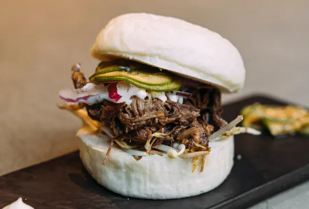 Rib Bao Burger