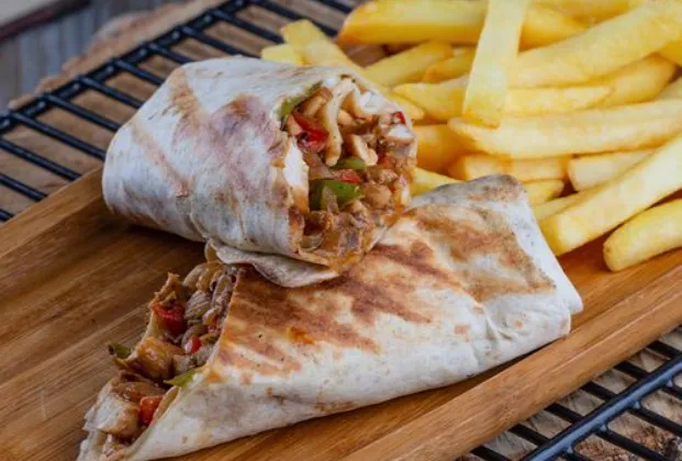 Chicken and Mushroom Wrap