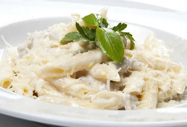 Creamy Chicken and Mushroom Penne