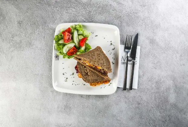 Egg and Pastırma Toast