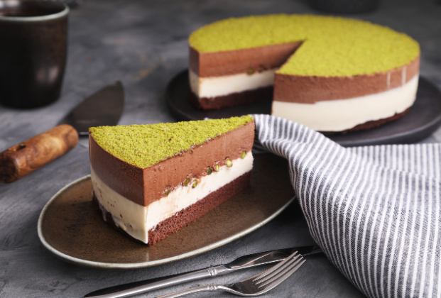 Dubai chocolate cheesecake