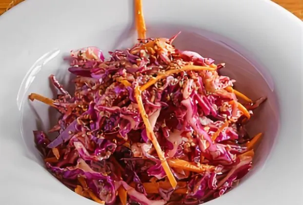 Spicy Red Cabbage Salad
