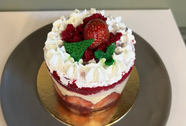 Strawberry Layer Cake