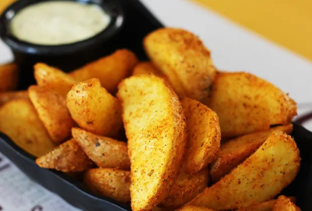 Spiced Potato Wedges