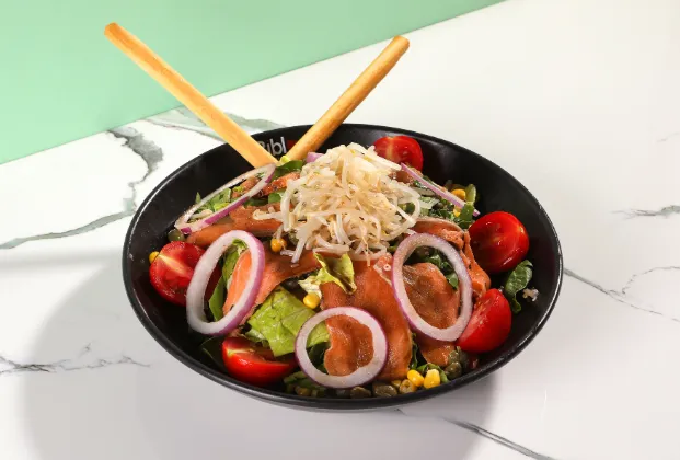 Salmon Gravlax Salad