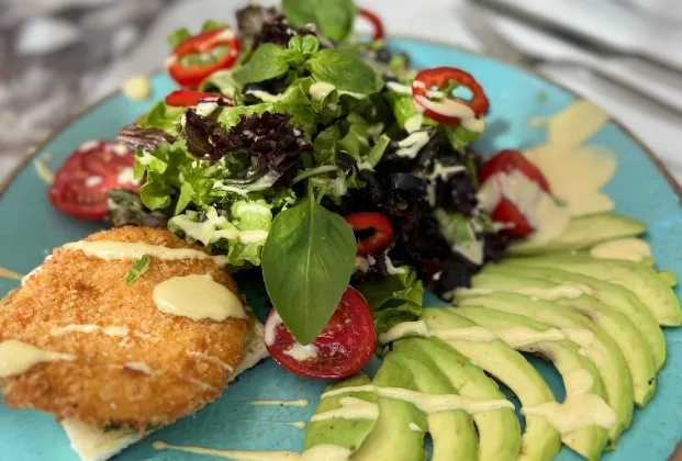 Crispy Goat Cheese Salad