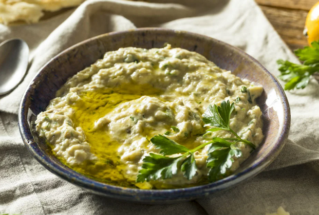 Tahini Eggplant
