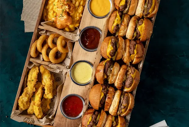 12-Piece Mini Cheeseburger Box