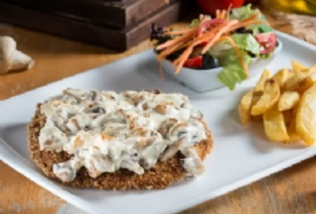 Mushroom Schnitzel