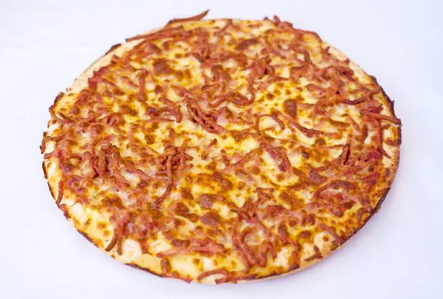Ham and Cheddar Pizza