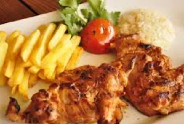 Boneless chicken chops