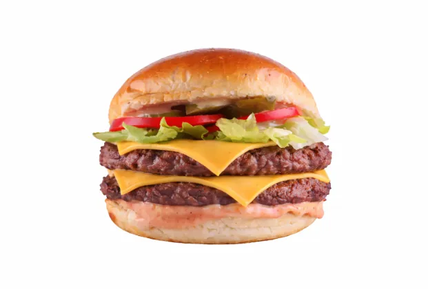 Double Cheeseburger with Fries