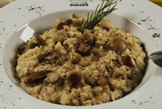 Wild risotto