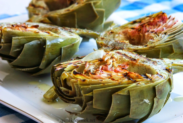 Grilled Artichoke Hearts