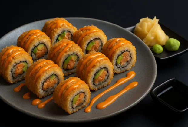 Popy Crunchy Roll (8 pieces)