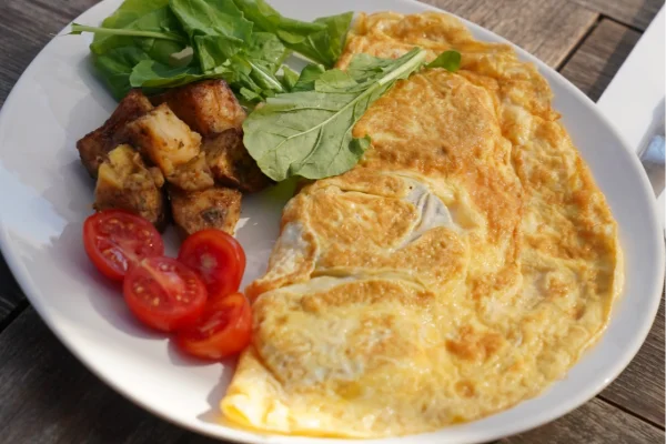 Kaşar Cheese Omelette