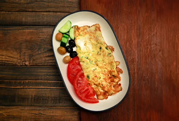 Herb and Cheese Omelette