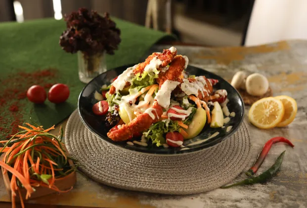 Crispy Chicken Salad