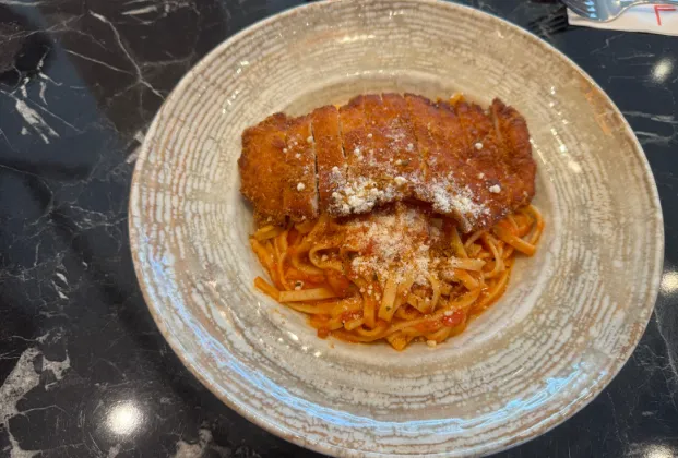 Cajun chicken tagliatelle