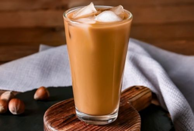 Iced Toffee Nut Latte