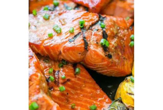 Teriyaki salmon