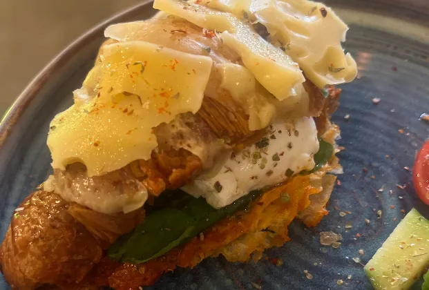 Poached Egg with Kars Gruyère
