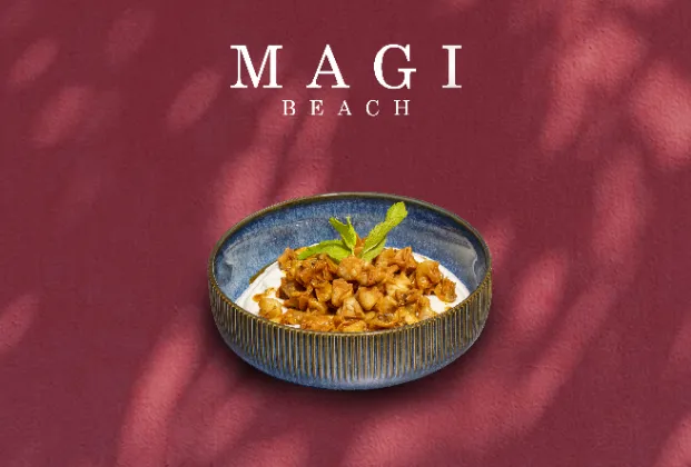 Crispy mantı