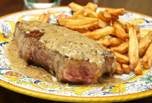 French pepper steak