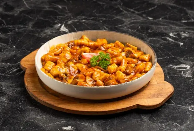 Five-mushroom gnocchi