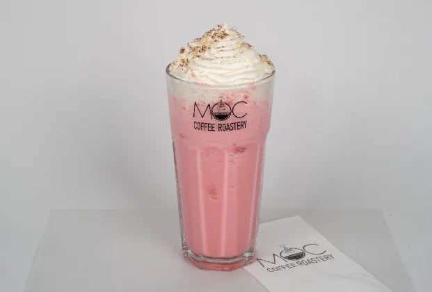 Strawberry cream milkshake