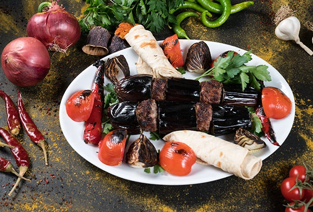 Eggplant kebab