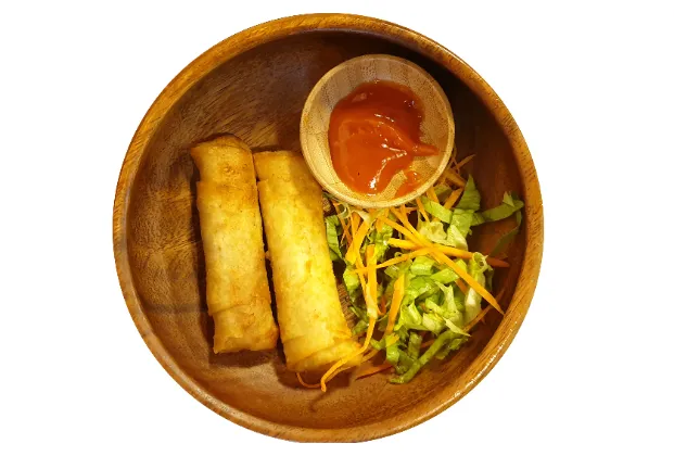 Chinese spring rolls (2 pieces)