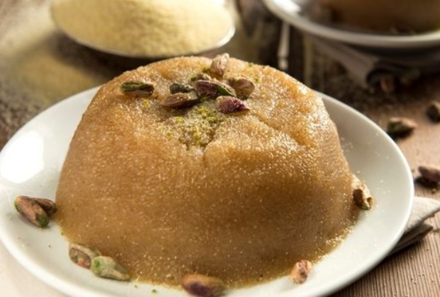 Semolina halva