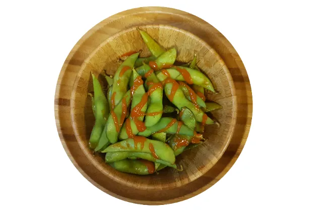 Spicy edamame